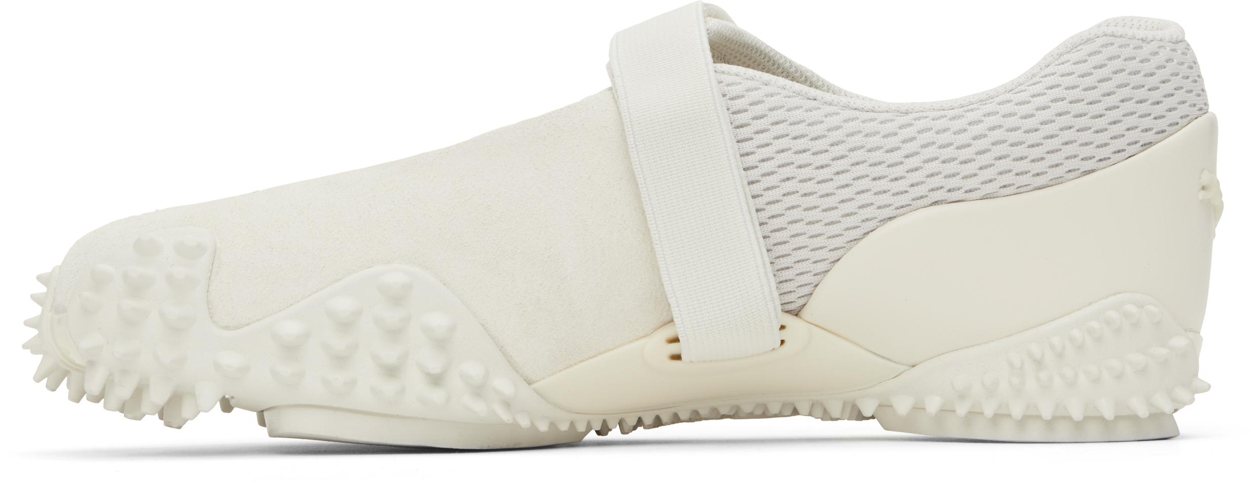 ★PUMA★ オフホワイト Mostro Fey Premiumスリッポンスニーカー メンズ PUMA オフホワイト Mostro Fey Premium スリッポン