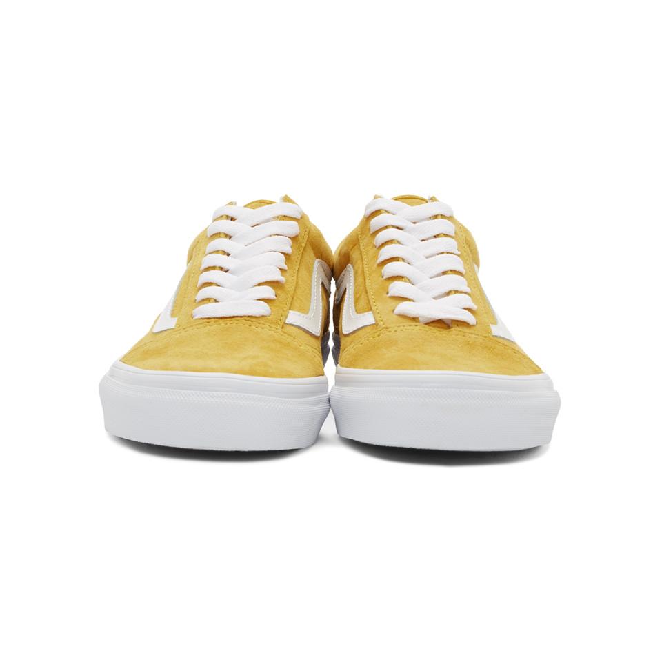 Vans Unisex Old Skool Suede Sneakers, Mango Mojito Yellow | Lyst