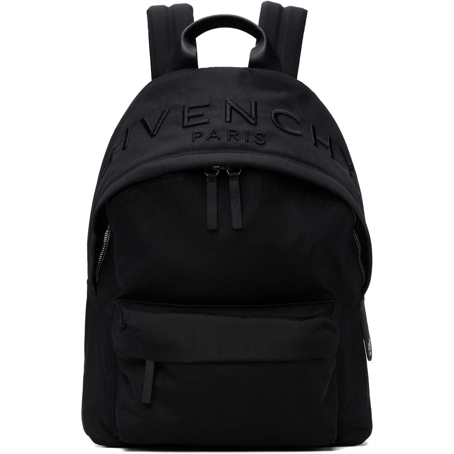 GIVENCHY ブラック レザー リュック メンズ Givenchy バックパック/リュック | オンラインセールは最大32