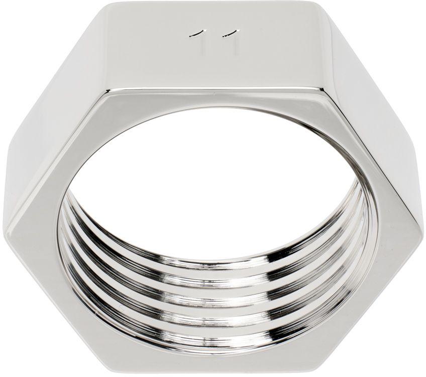 Maison Margiela Silver Chevalier Ring