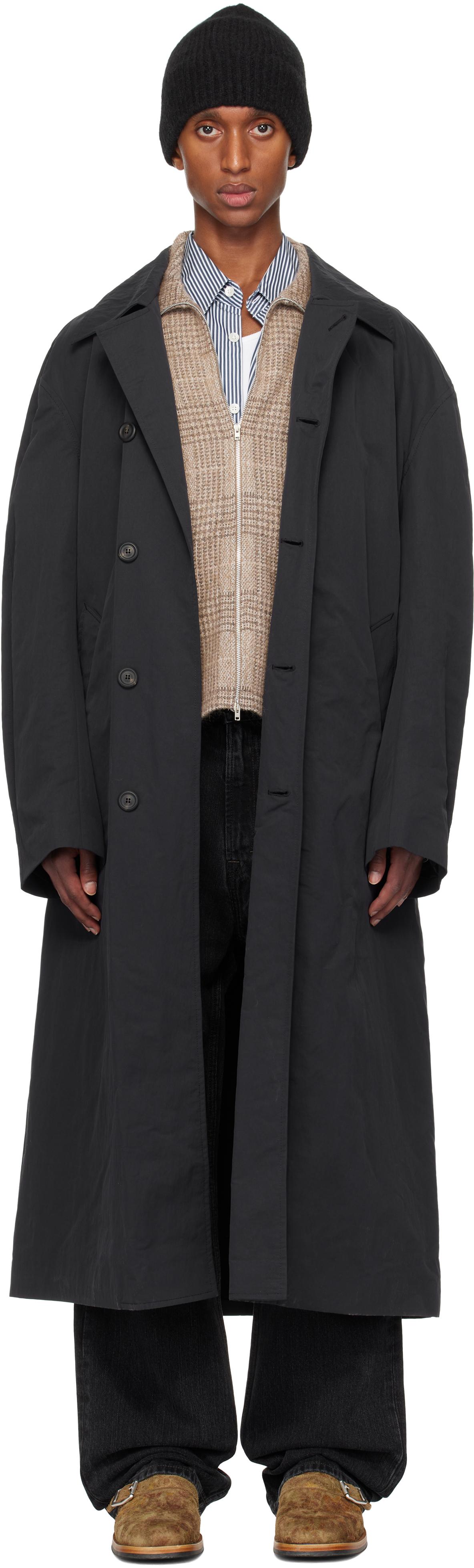 Our Legacy Collapse Car Coat in Black for Men | Lyst