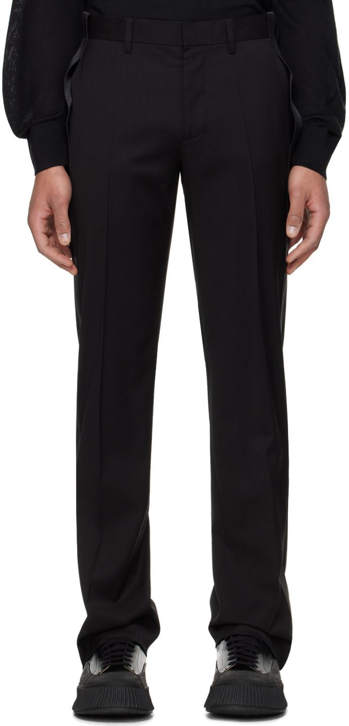 Helmut Lang メンズ ブラック Car トラウザーズ パンツ・スラックス 