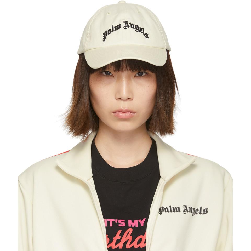 palm angels cap black