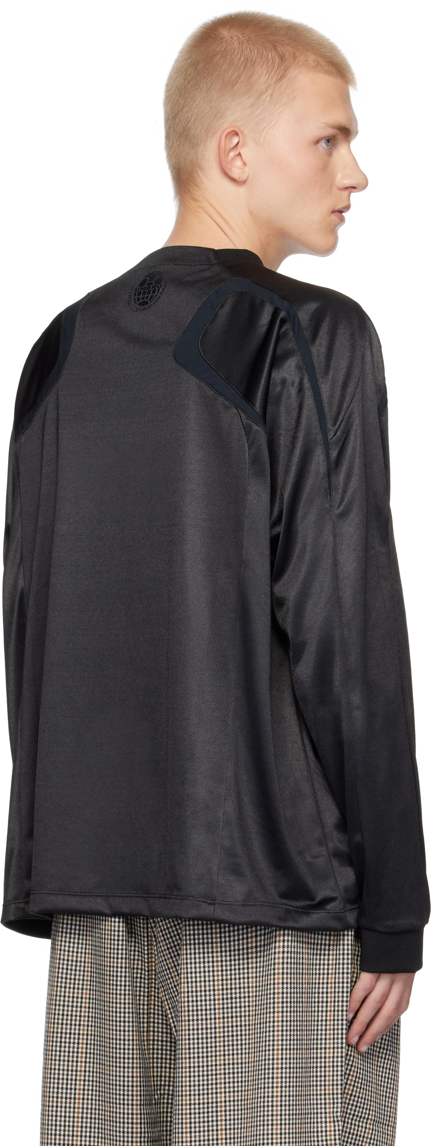 UMBRO Slam Jamエディション ブラック Tシャツ Umbro Mens Black - Adult Slam Jam Regular Tee Logo - Umbro