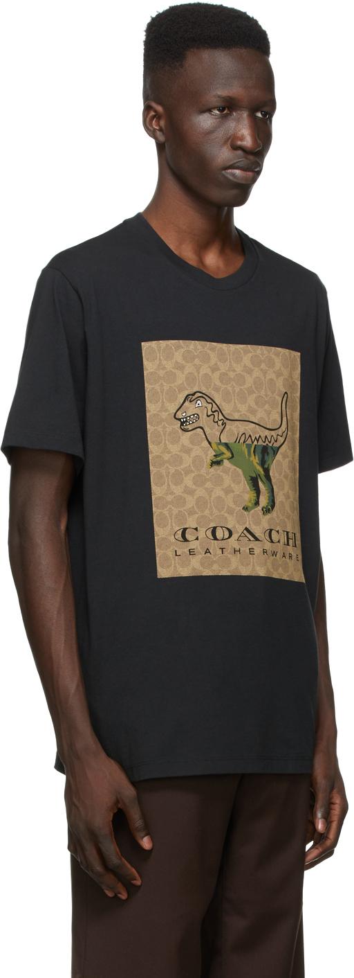ユニセックス【Coach】ゆったりシルエット  Rexy Tシャツ Coach Signature Rexy T Shirt In Organic Cotton Pick size | eBay