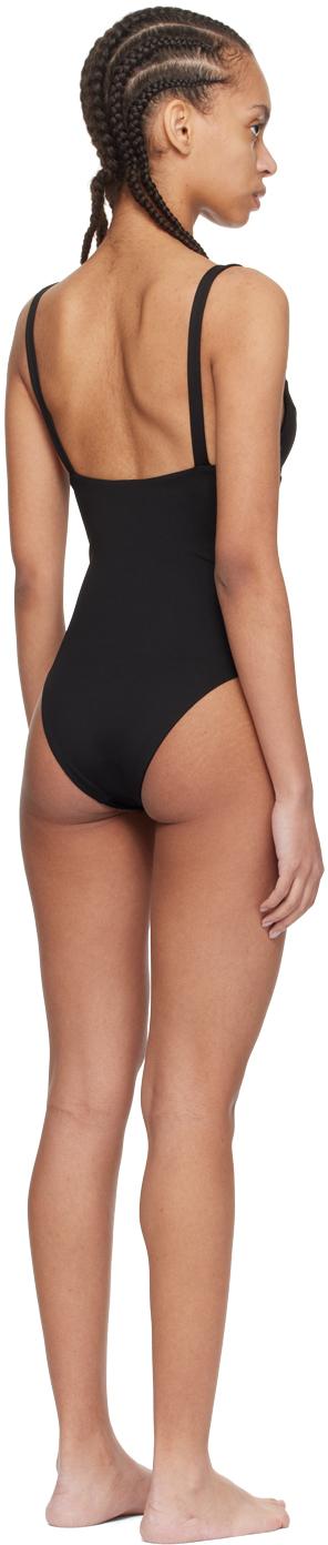 Moschino レディース ブラック ハードウェア スイムウェア ビーチ  