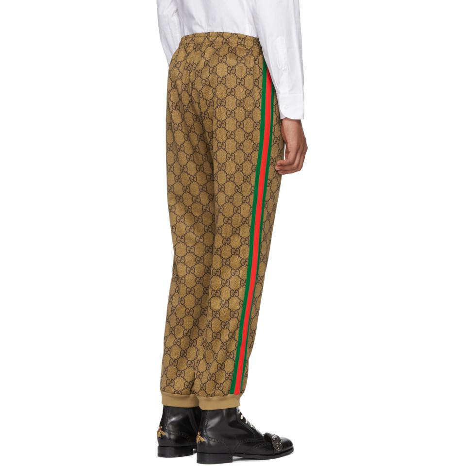 tan gucci pants