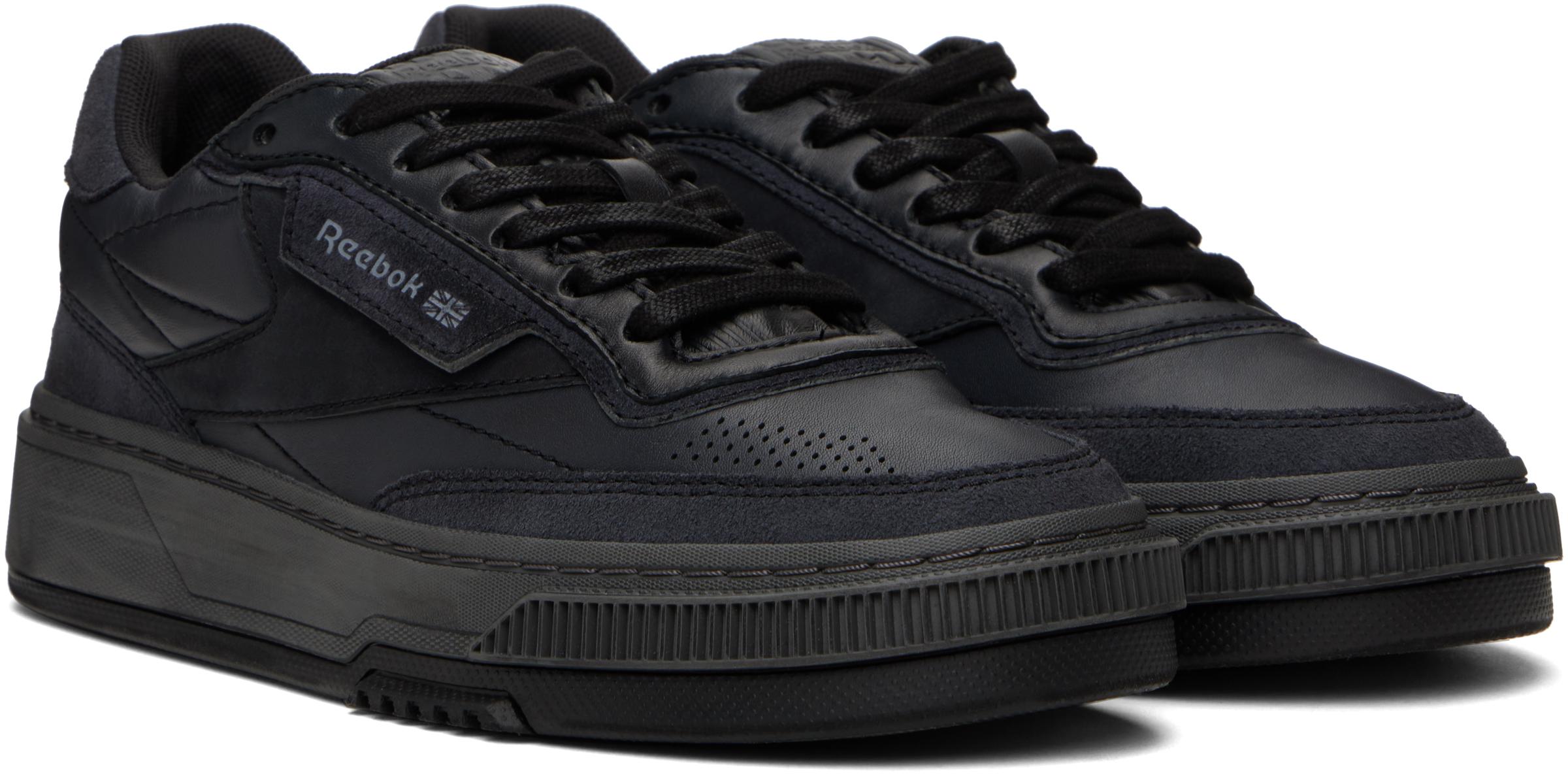 Black Cardi B Club C Men's Shoes Women's Shoes Reebok X Cardi