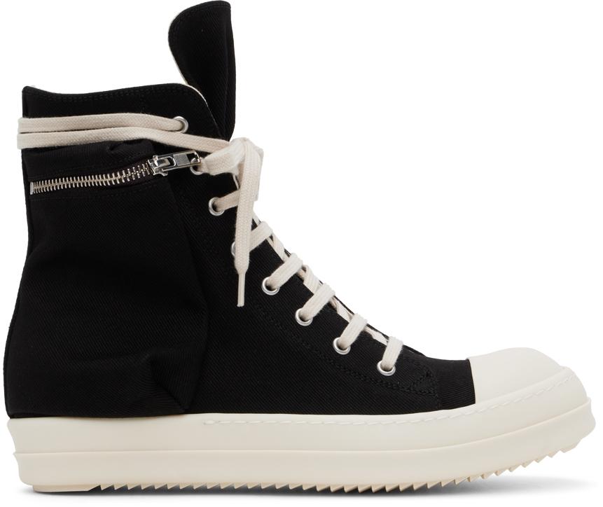 Rick Owens Porterville Cargo Sneaks Sneakers in Black for Men Lyst UK