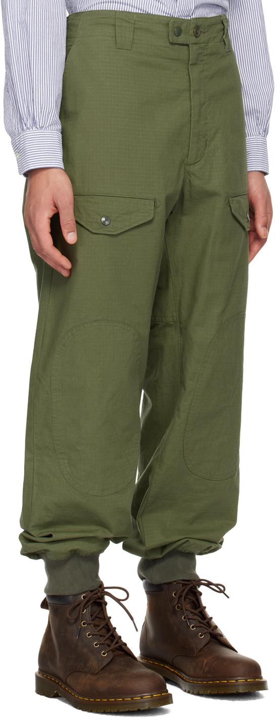 Engineered Garments メンズ グリーン Enginee Garments カーキ ドロー 