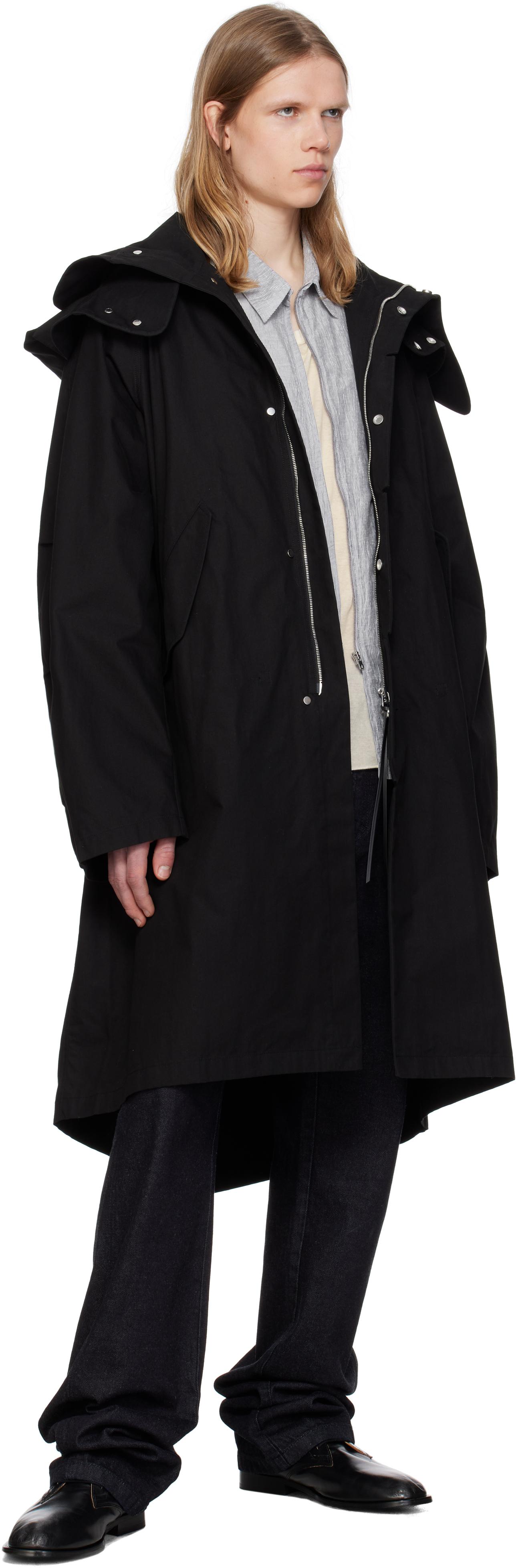 Post Archive Faction PAF 8.0 Center Rain Coat in Black for Men | Lyst