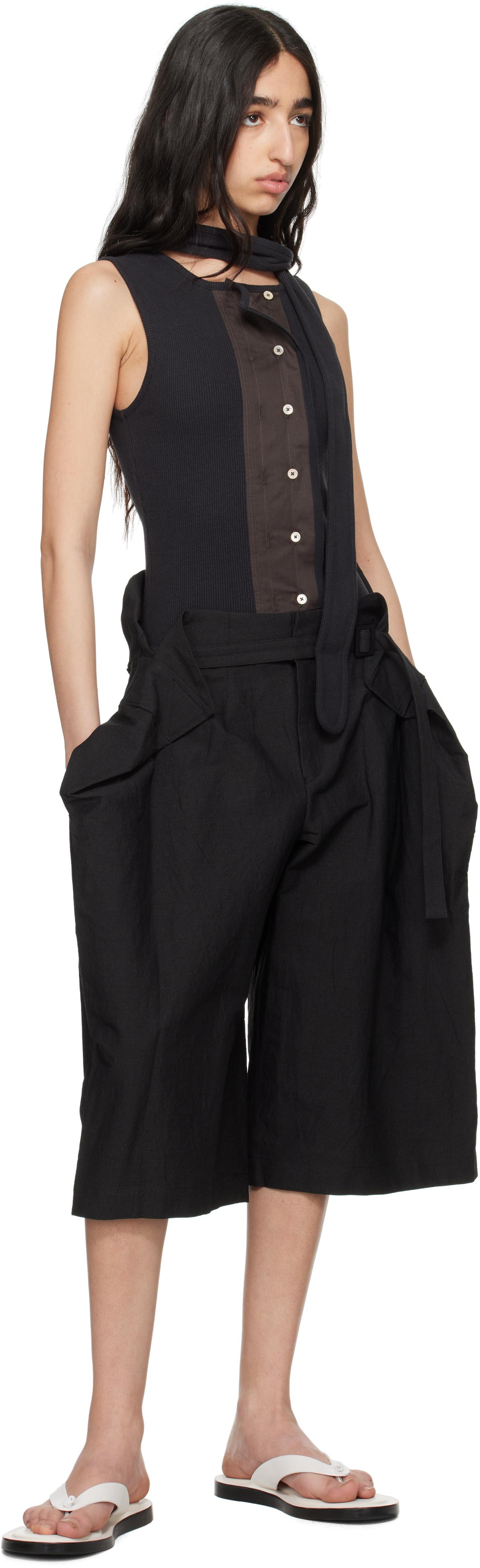 フィットネスボトムス ISSEY MIYAKE Women Shorts  Burmudas IM48FF136 15 Black Issey Miyake Shorts for Women | Online Sale up to 70% off | Lyst