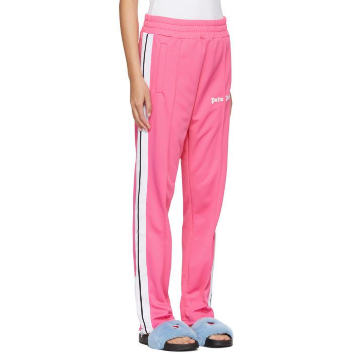 palm angels track pants pink