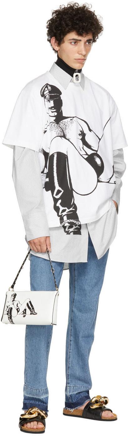 jw anderson tom of finland tote bolsa