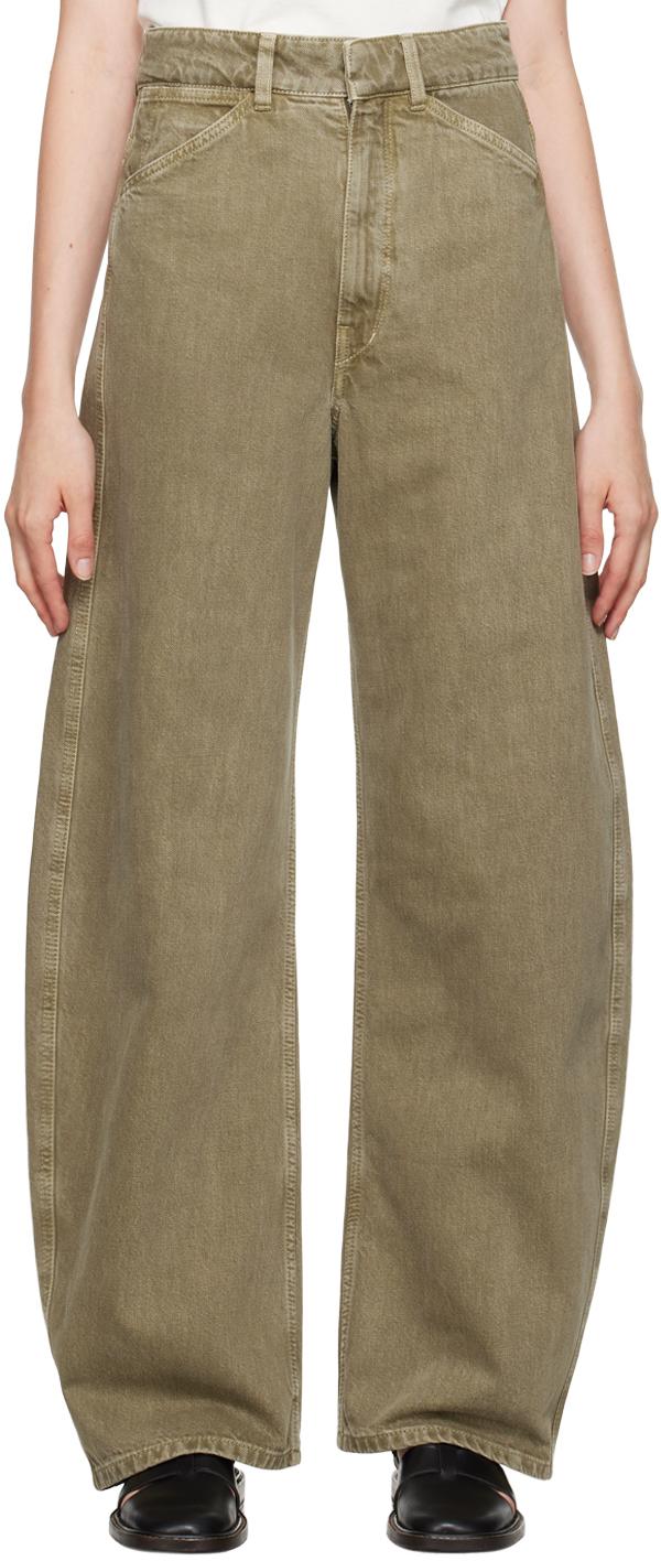 Lemaire ーン ハイウエスト カーブジーンズ ナチュラル | Lyst Lemaire ーン ハイウエスト カーブジーンズ ナチュラル | Lyst
