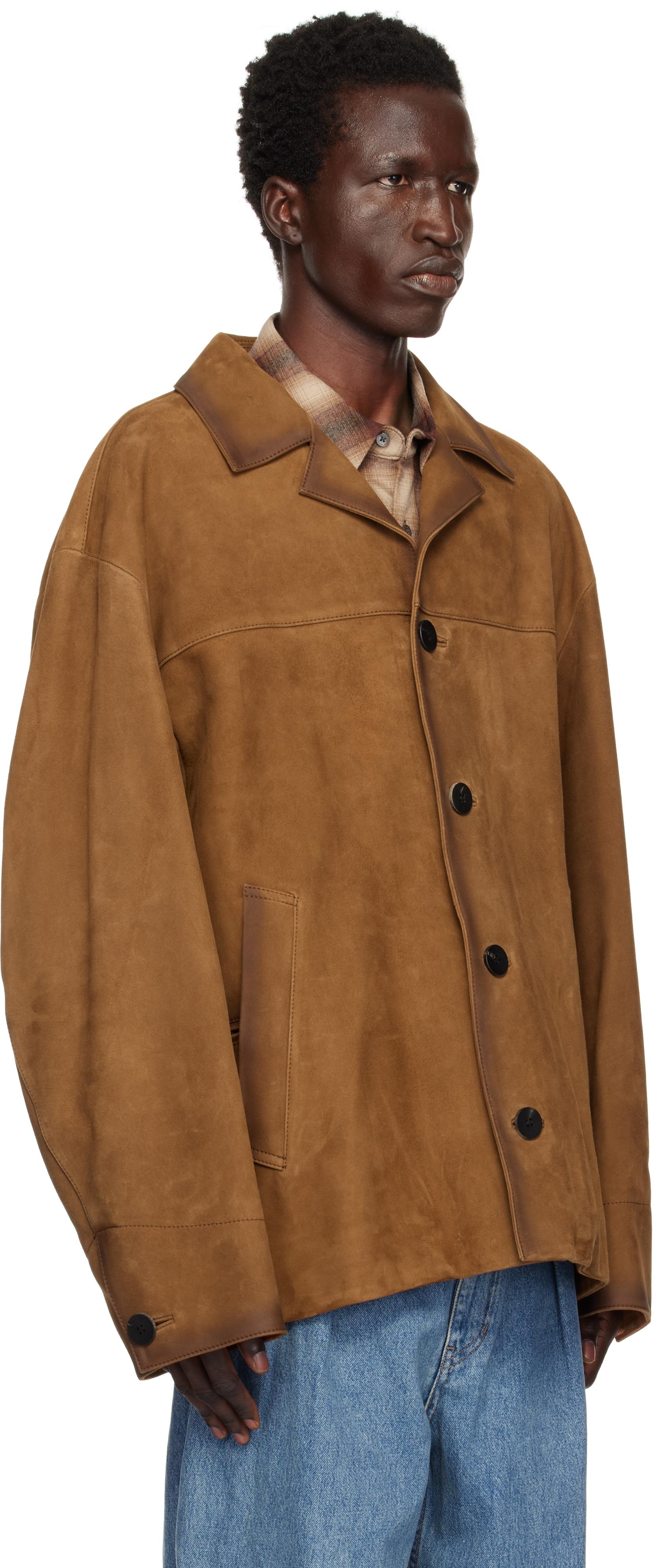 WOOYOUNGMI Goat Suede Jacket for Men | Lyst UK