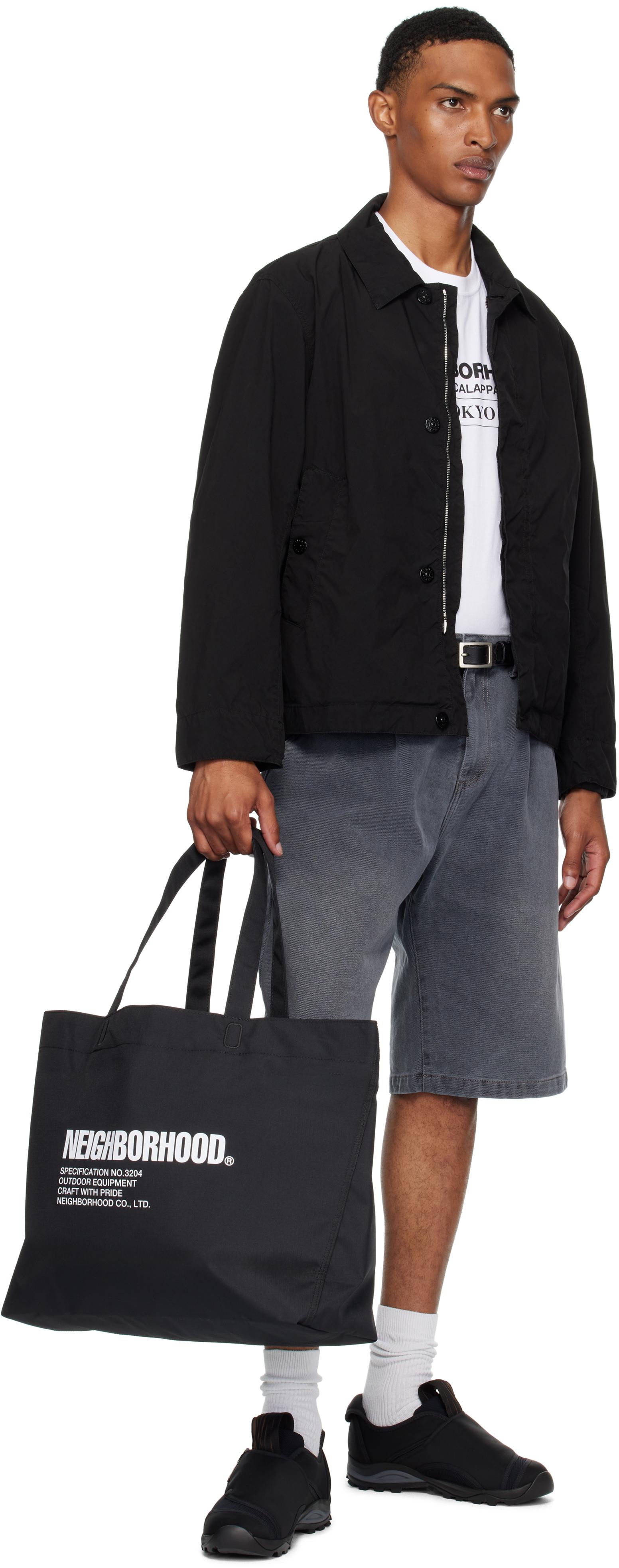 NEIGHBORHOOD NH HELINOX TOTEBAG L BLACK