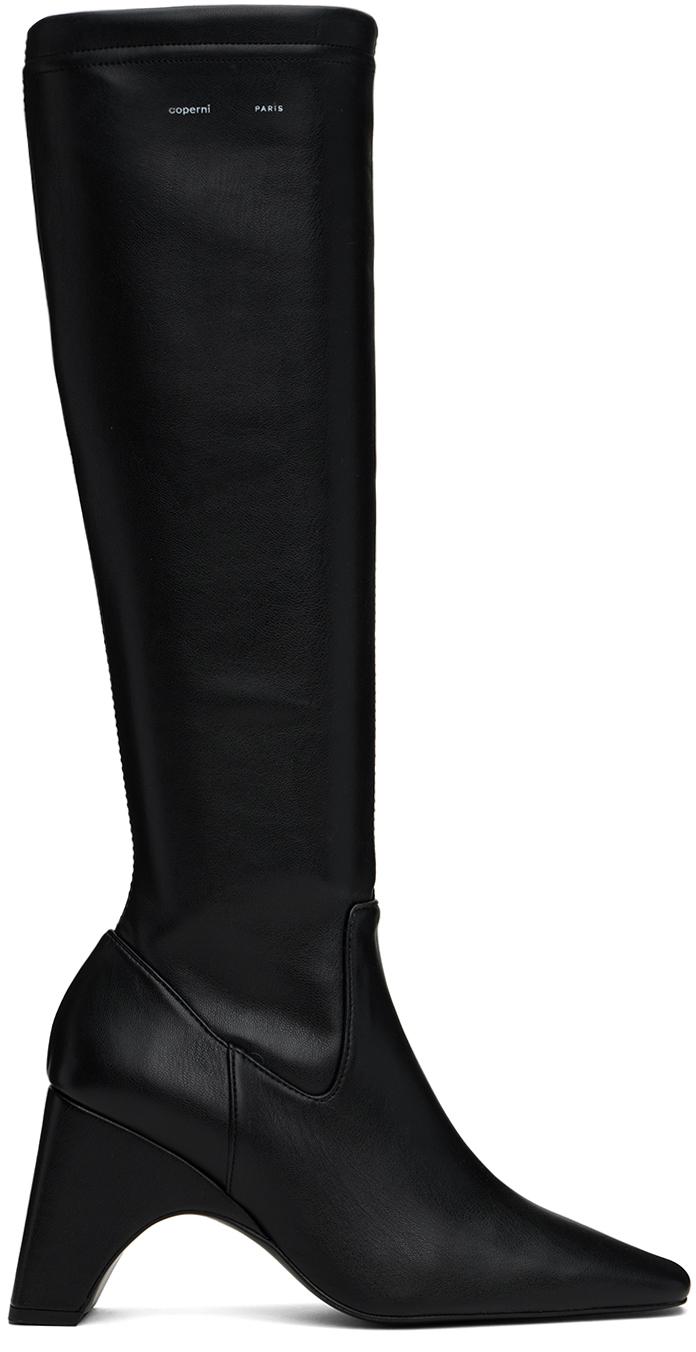 coperni ロングブーツ38 コペルニ レザーブーツ 黒 coperni Bridgeboot サイズ38 - メルカリ