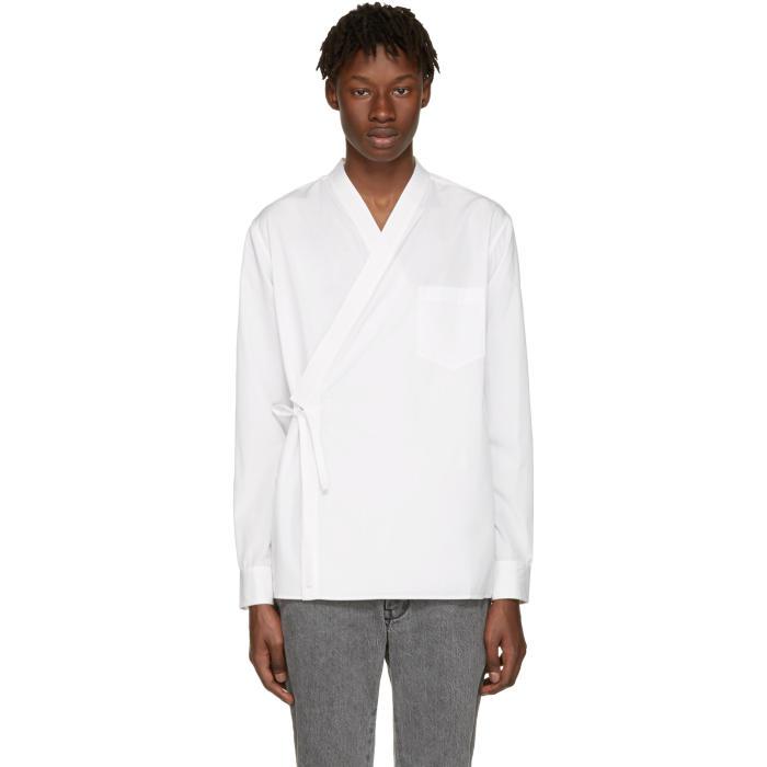 3.1 Phillip Lim White Kimono Shirt for Men | Lyst