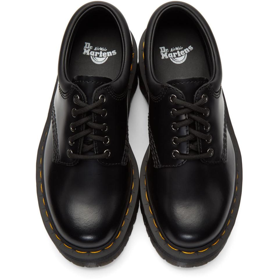 black 8053 quad platform derbys