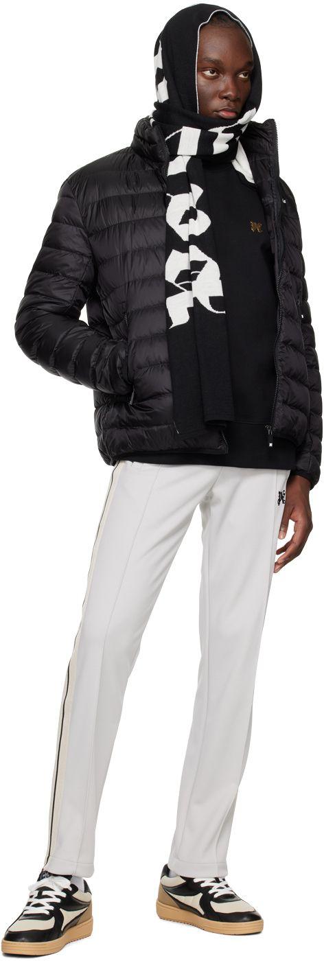 Palm Angels Black Embroidered Jacket
