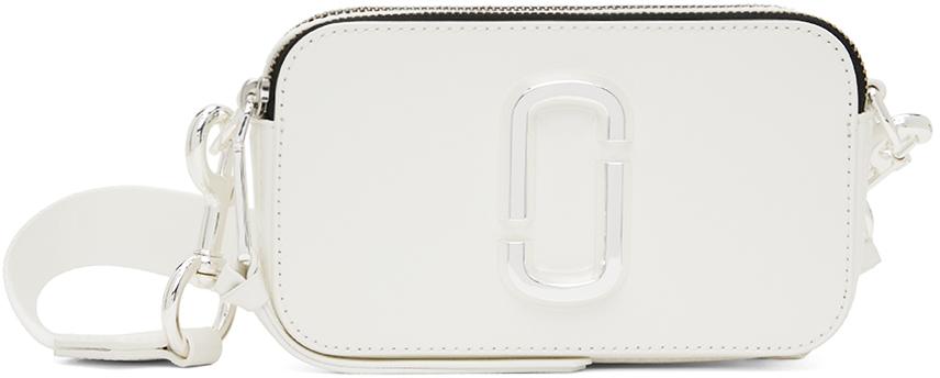 Marc Jacobs レディース ブラック ホワイト The Snapshot Dtm バッグ  