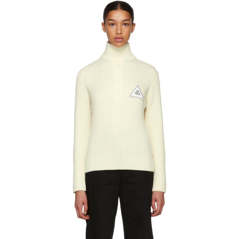 gosha half sweater