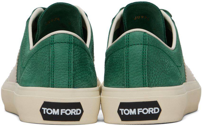 【関税込み】TOM FORD グリーン レザー Cambridge スニーカー Tom Ford Green Leather Cambridge Sneakers for Men | Lyst
