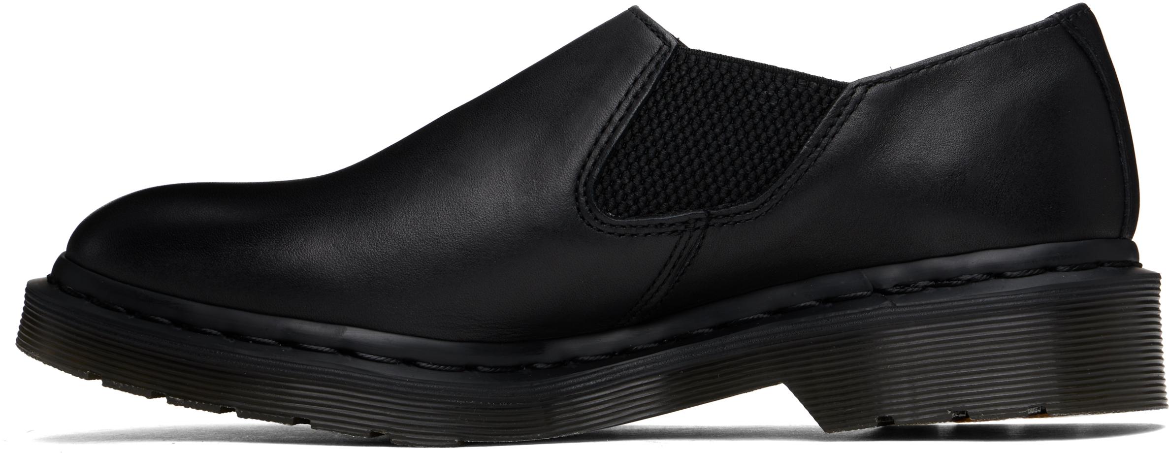 Dr. Martens Louis Analine Leather Slip-On Loafers in Black for Men