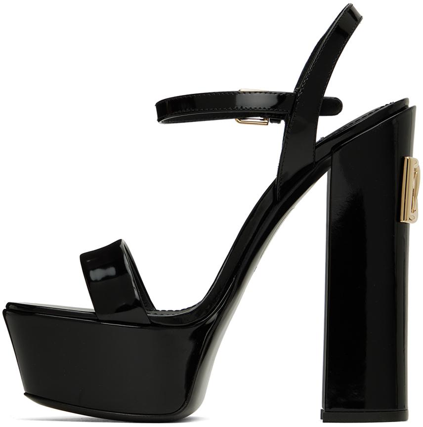 Dolce & Gabbana ポリッシュカーフスキン プラットフォーム