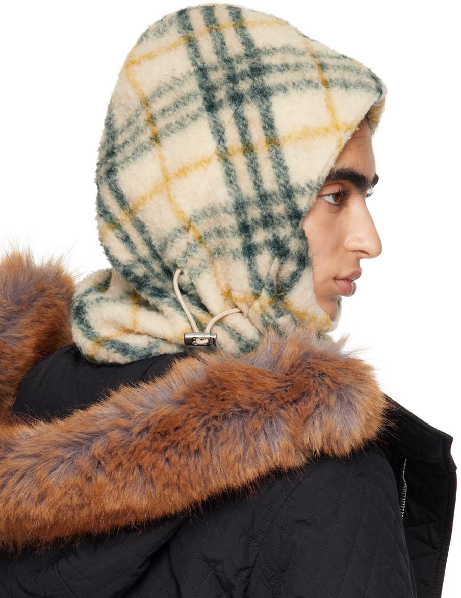 Burberry レディース メタリック &ーン チェック フリース