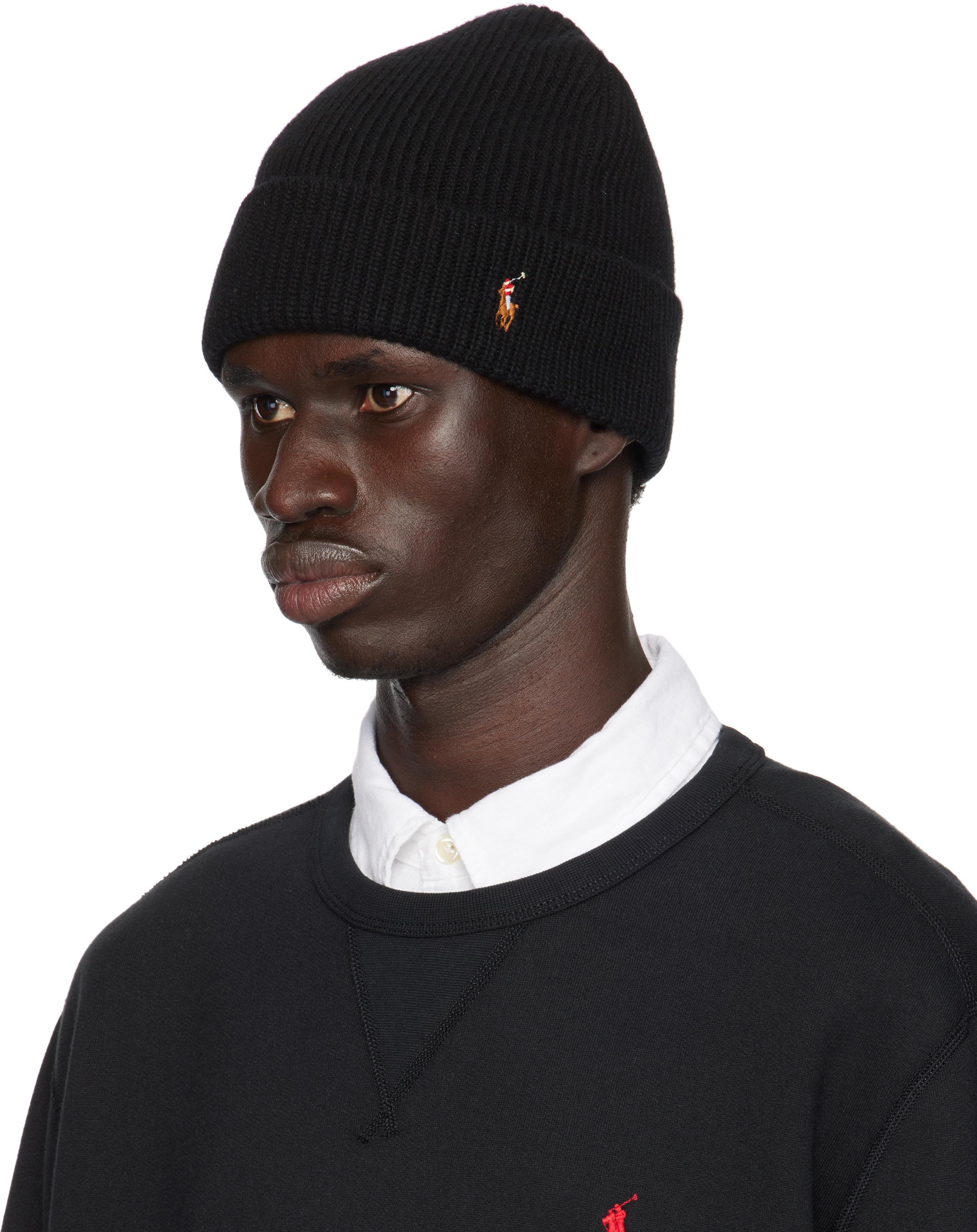 Polo cuffed beanie hot sale