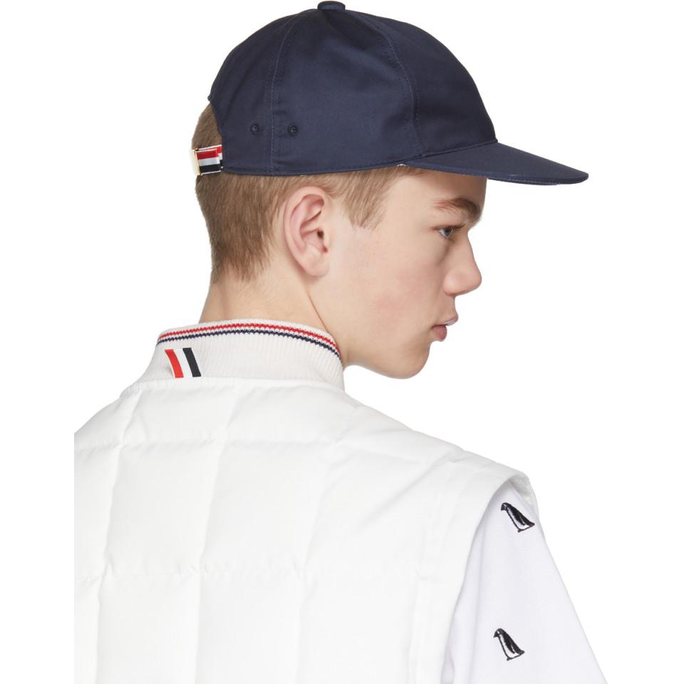 thom browne baseball cap