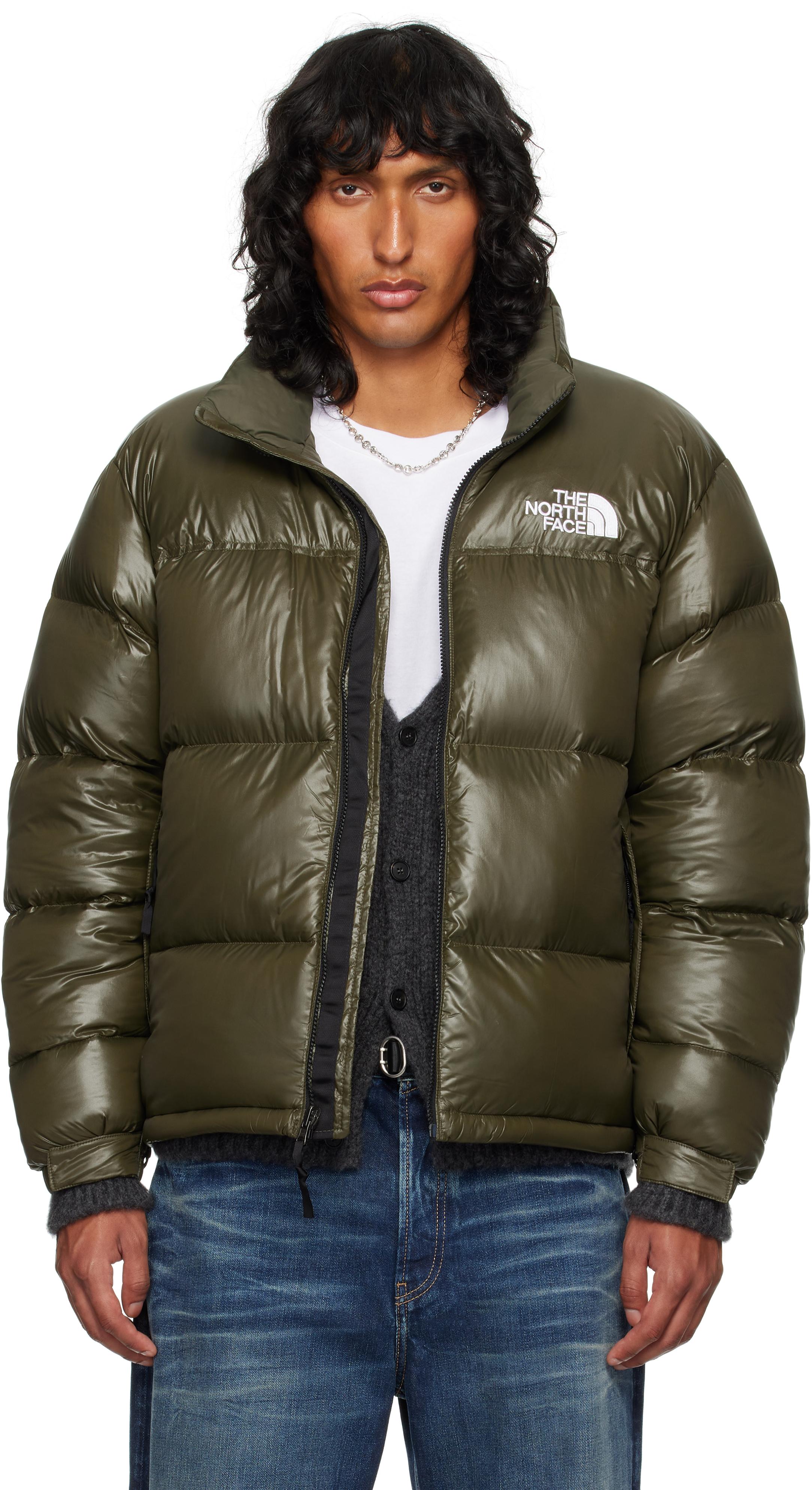 The North Face メンズ ブラック Ssense限定 カーキ 1996 レトロ 