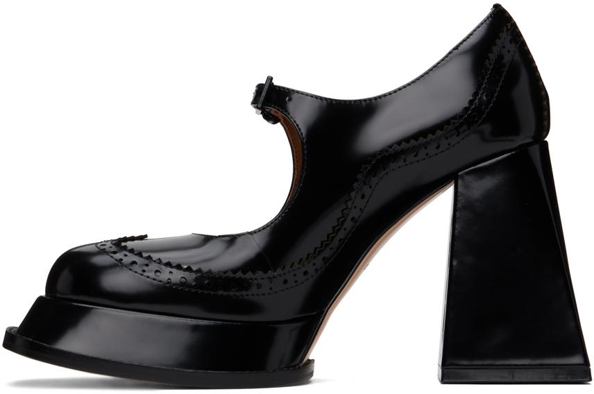 shushu/tong プラットフォームシューズ 37 ShuShu/Tong Oxford High Heels in Black | Lyst