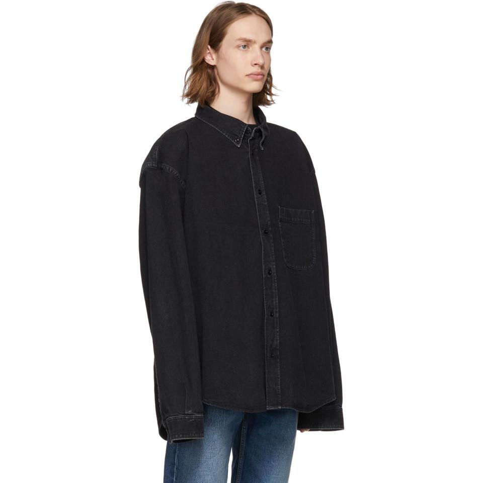 balenciaga jeans shirt