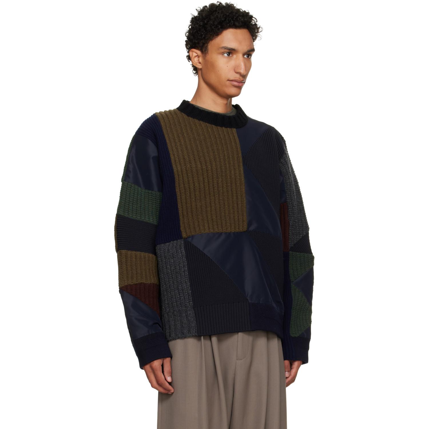 メンズ Sacai クルーネックセーター | オンラインセールは最大57%オフ
