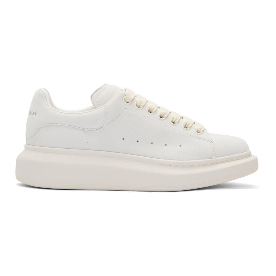 white and grey mcqueens