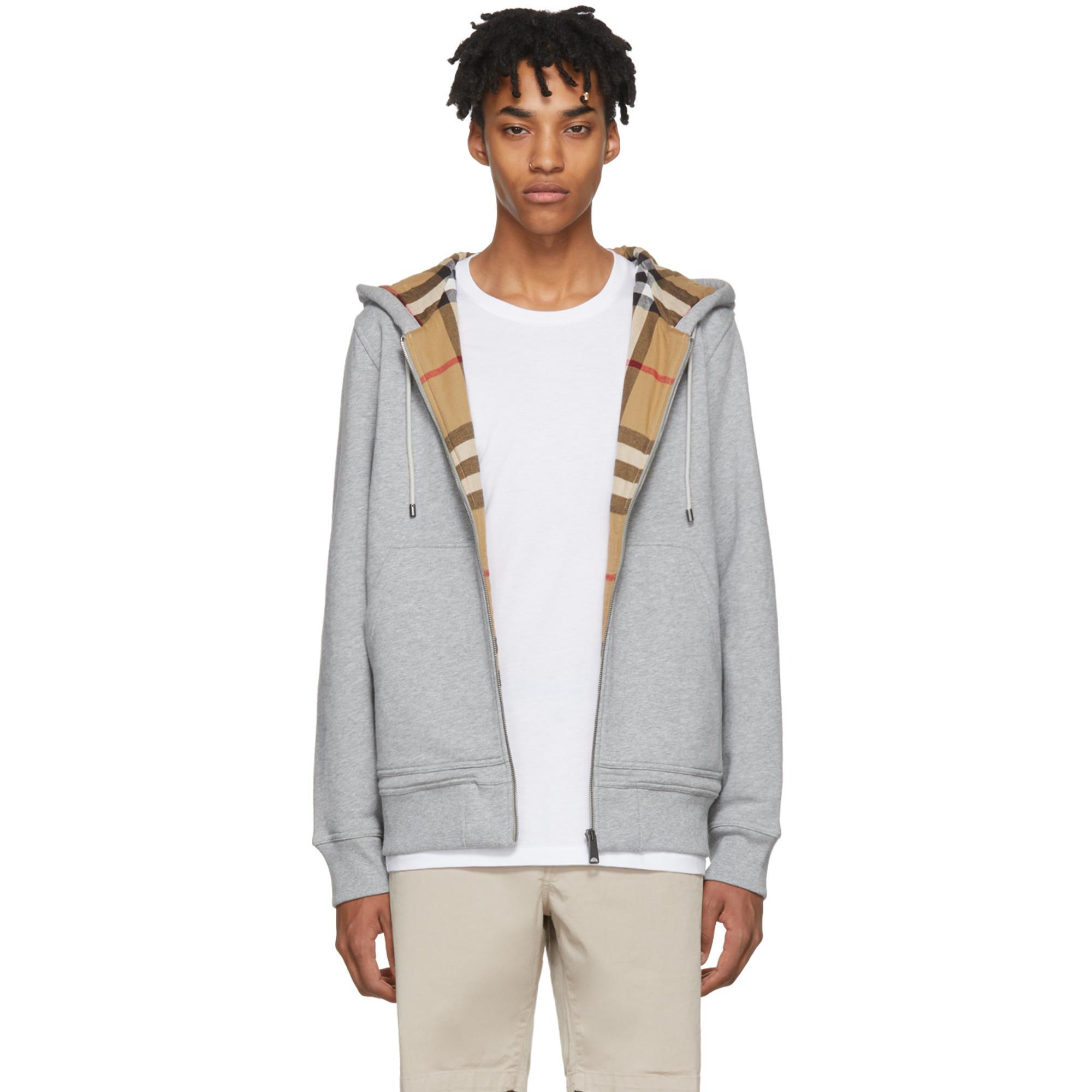 burberry zip up