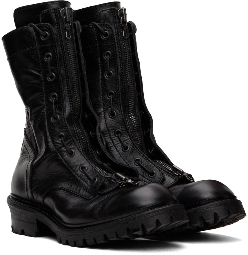 Julius Archive Back-Zip Boots | Karasu Shop