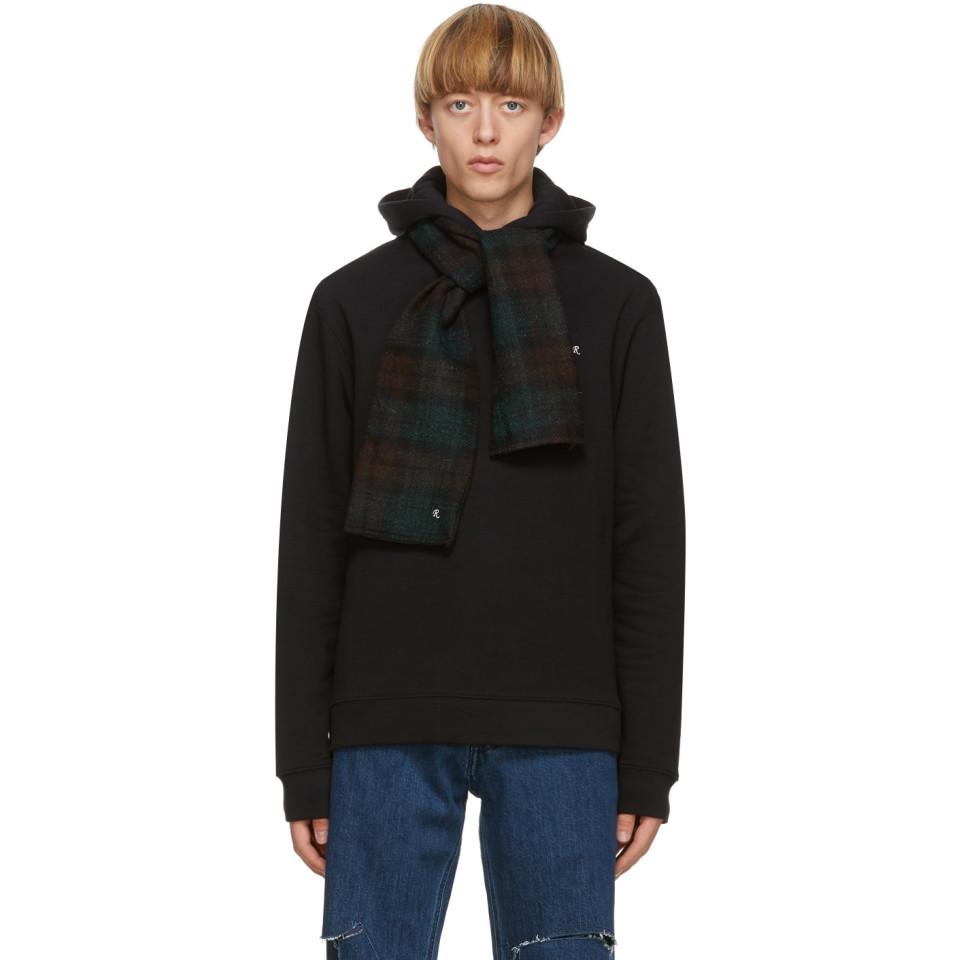raf simons bandana hoodie