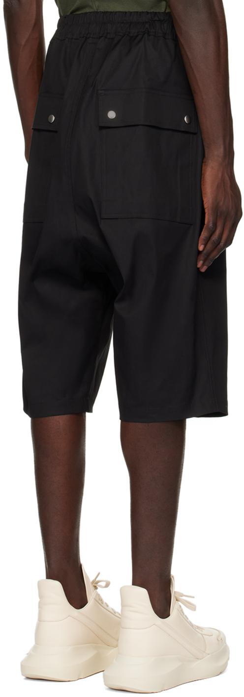 Rick Owens メンズ ブラック Porterville Bela Pods ショートパンツ 