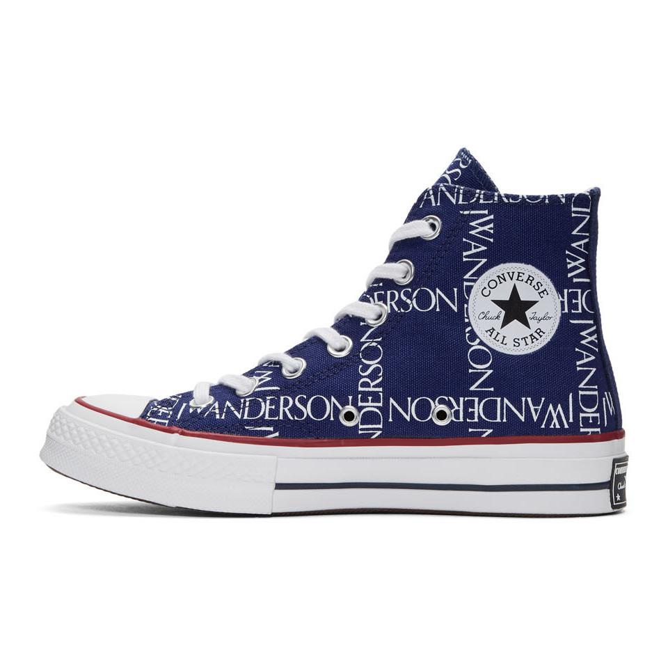 jw anderson converse blue
