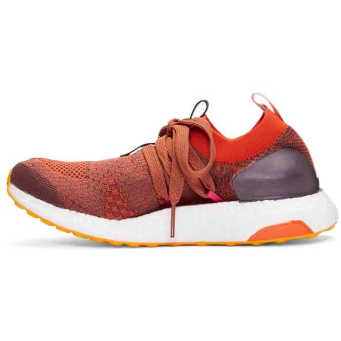 adidas By Stella McCartney Red & Orange Ultraboost X Sneakers for Men | Lyst