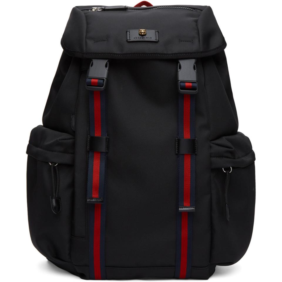 Gucci Techno Canvas Techpack in Black for Men | Lyst