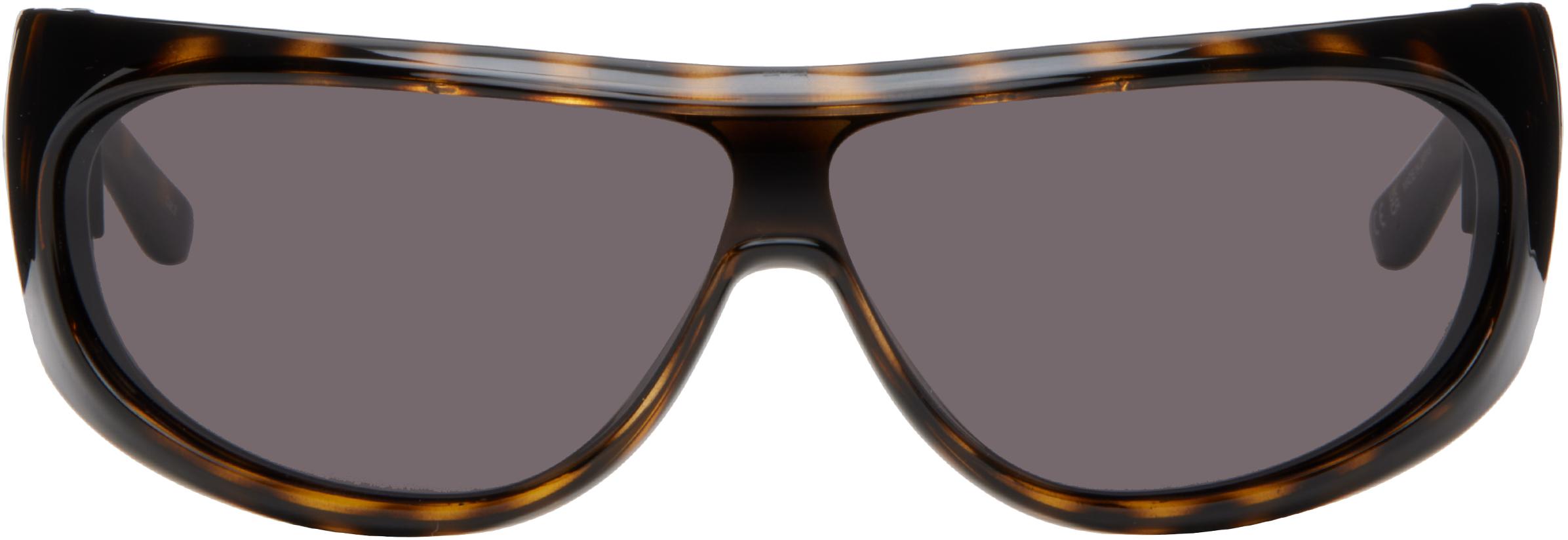 サングラス Courreges Scuba Sunglasses - Acetate - Black RAVE SUNGLASSES - courrèges