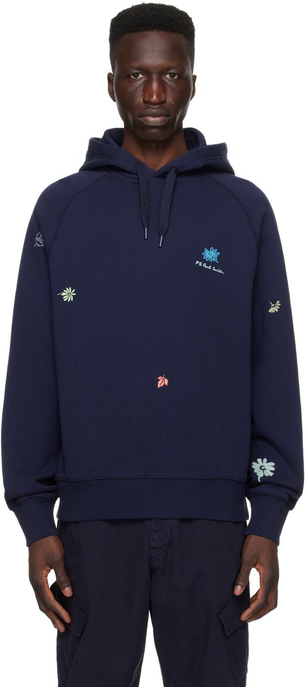 Paul smith navy hoodie sale