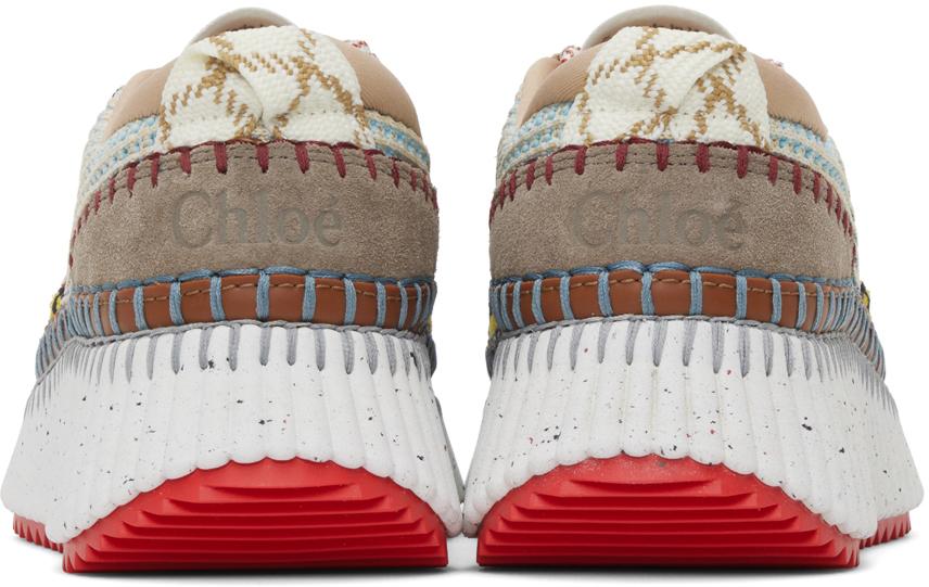 Chloé レディース ブラック マルチカラー Nama スニーカー Chloé レディース ブラック マルチカラー Nama スニーカー