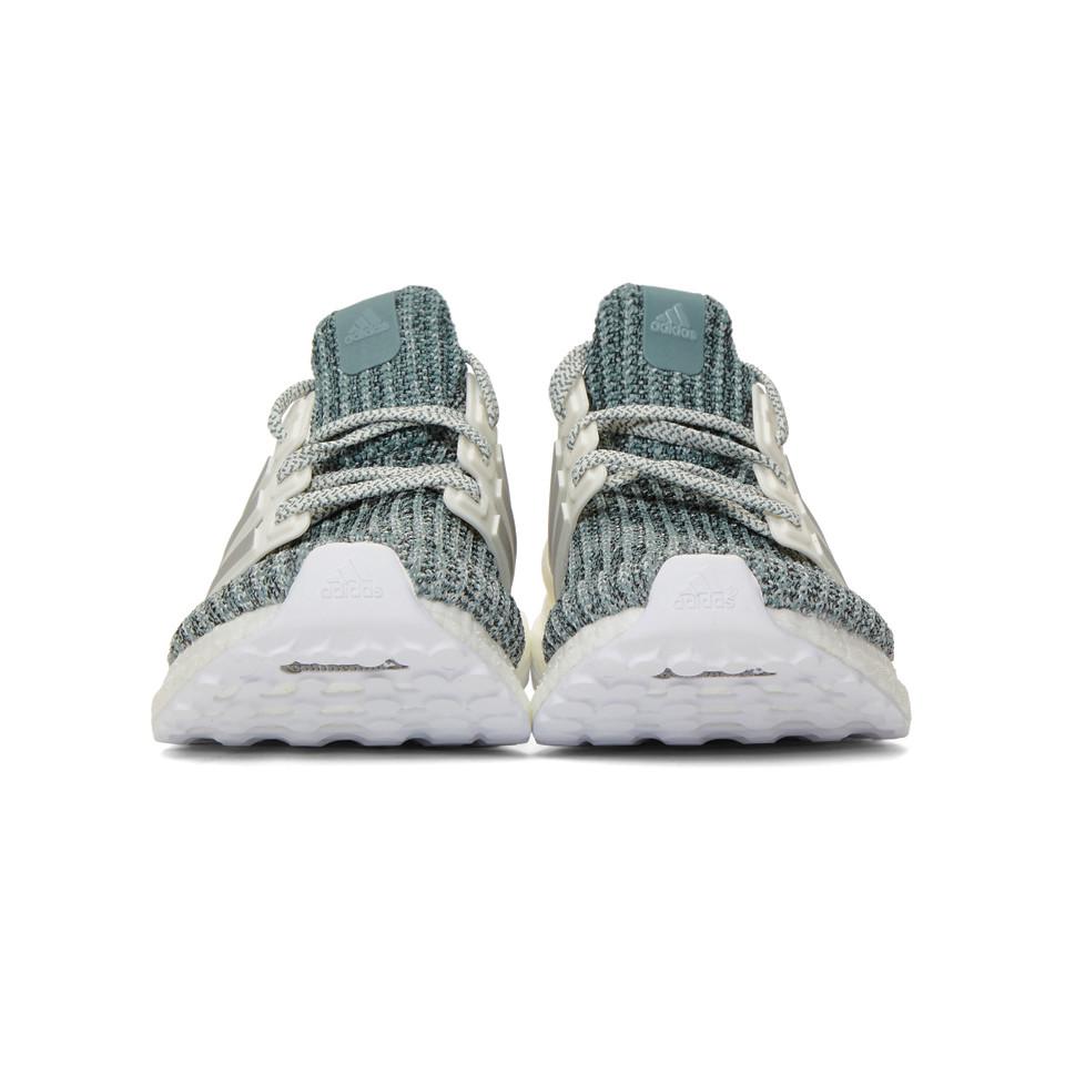 green and white ultra boost