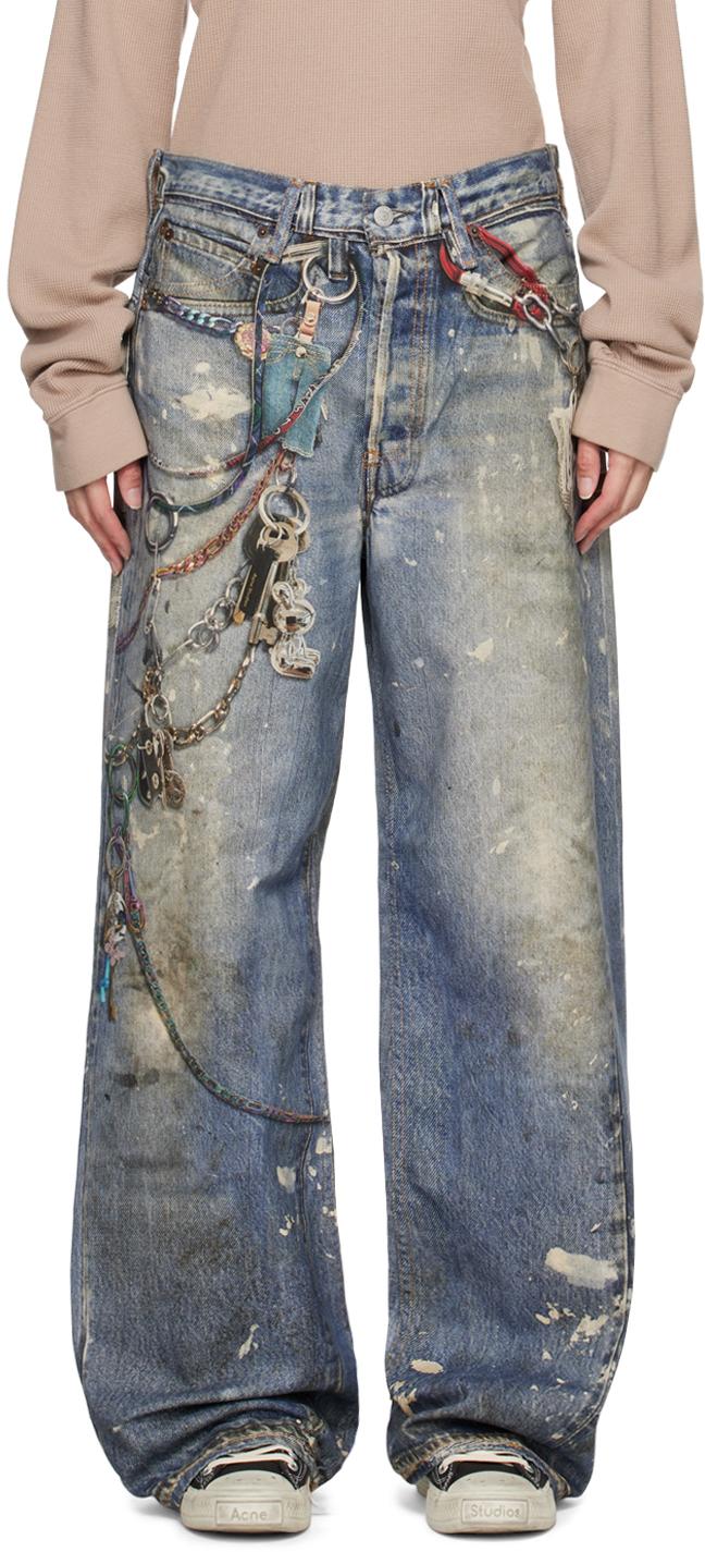 Acne Studios ブルー 1981f バギージーンズ | Lyst